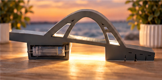Fehmarnsundbrücke mit Licht – ein Stück Fehmarn für Zuhause