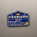 Fehmarn Magnet 2026 – 3D-gedrucktes Fehmarn Souvenir